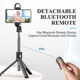 6 in 1 Wireless Bluetooth Selfie Stick